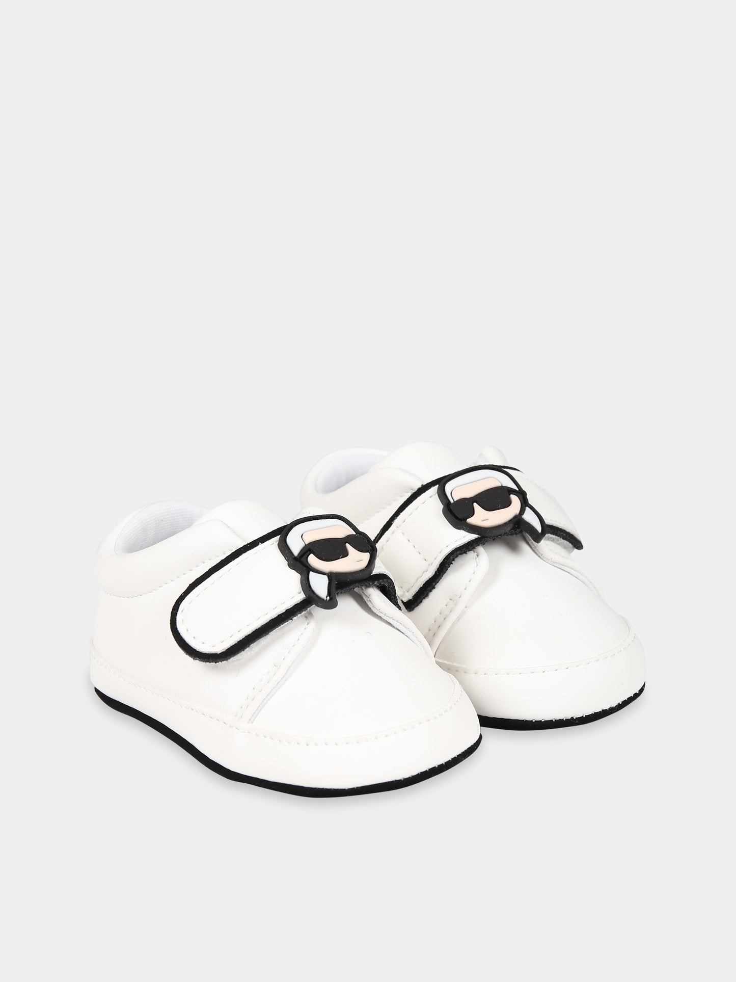 Sneakers bianche per neonati con Karl Lagerfeld,Karl Lagerfeld Kids,Z99026 10P