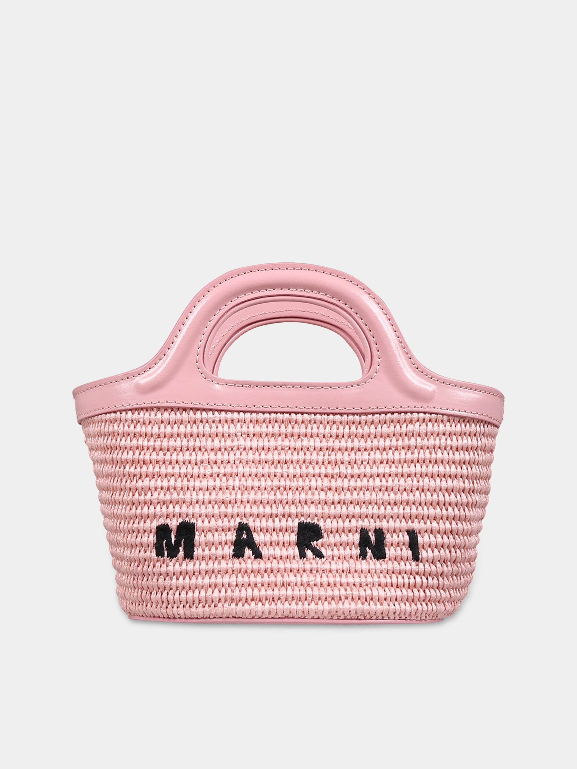 Pink bag for girl with logo,Marni Kids,M00814 ZO620