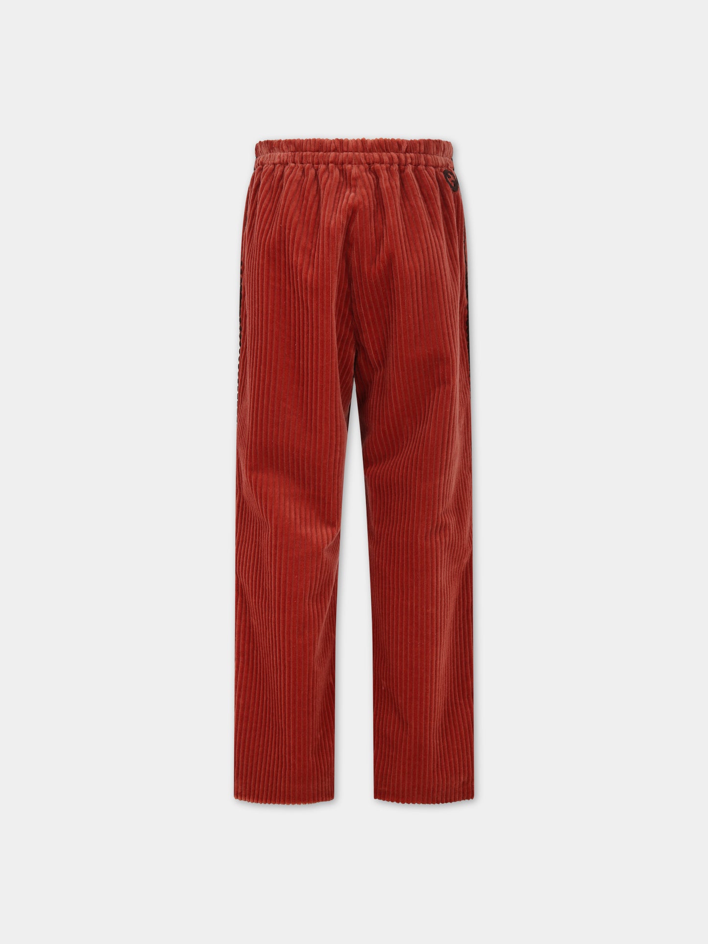 Pantaloni bordeaux per bambina con doppia G,Gucci Kids,749599 ZFV10 2407