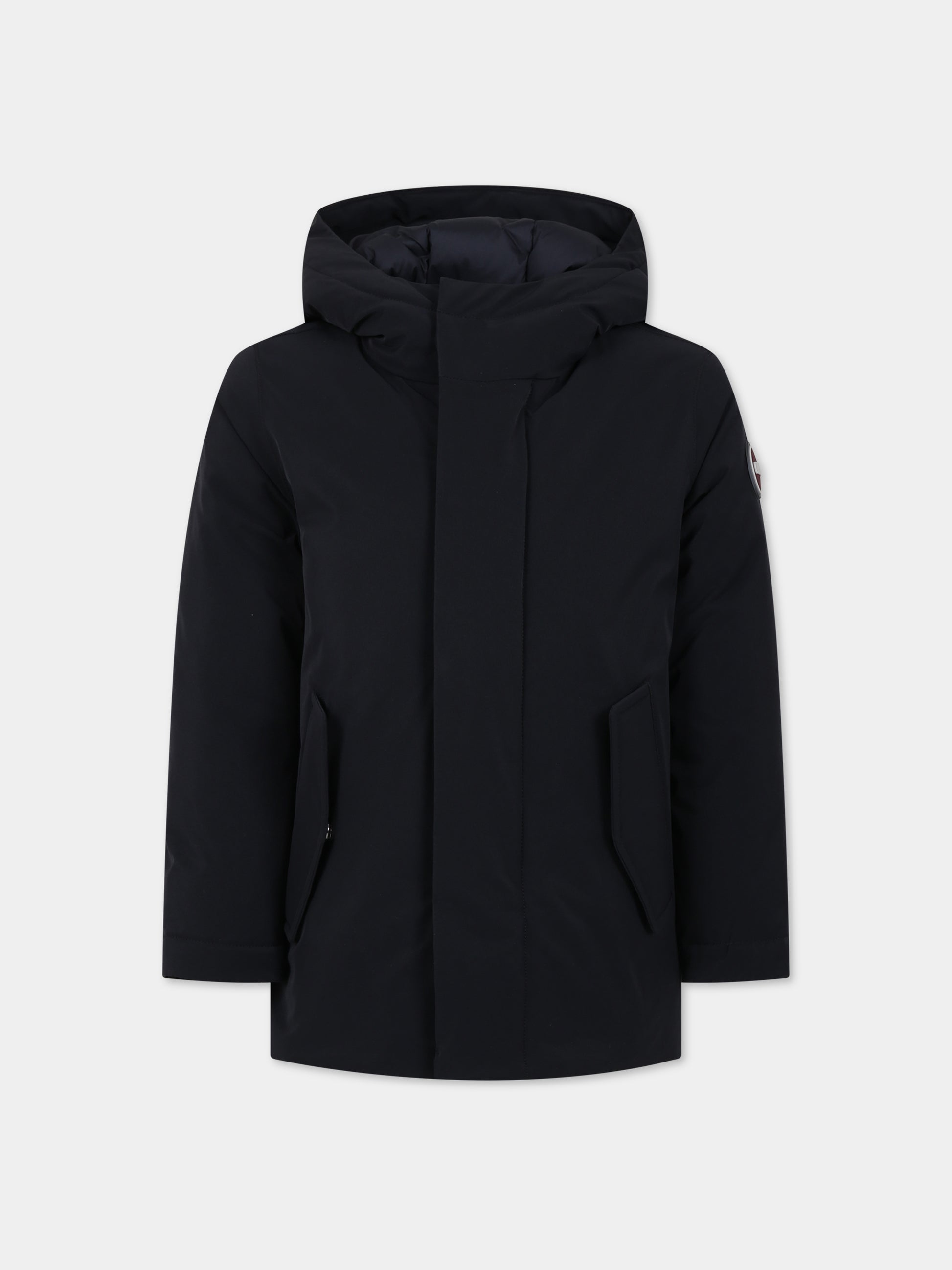 Parka nero per bambino con logo,Colmar Originals Kids,3420 4XV 99