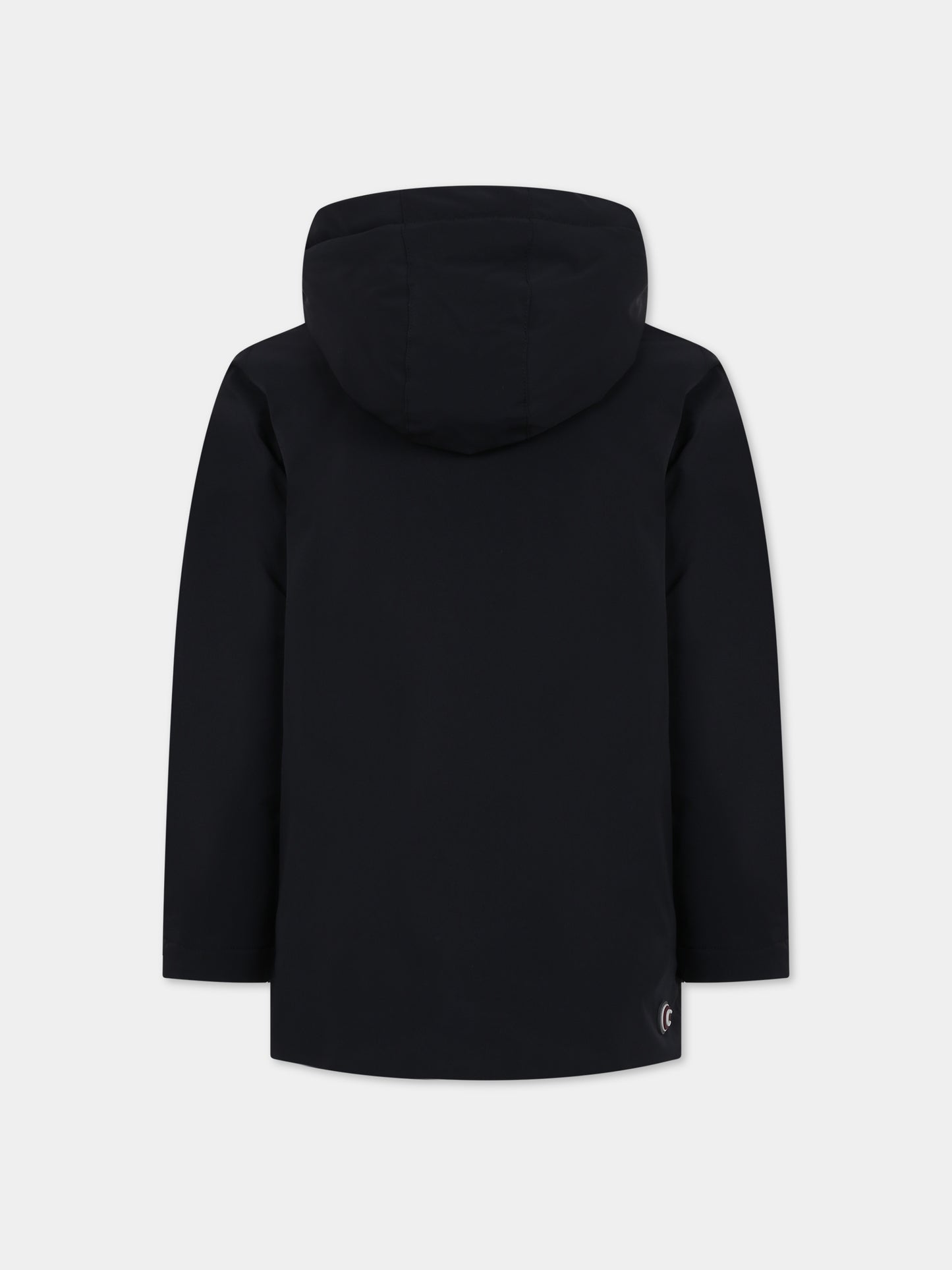 Parka nero per bambino con logo,Colmar Originals Kids,3420 4XV 99