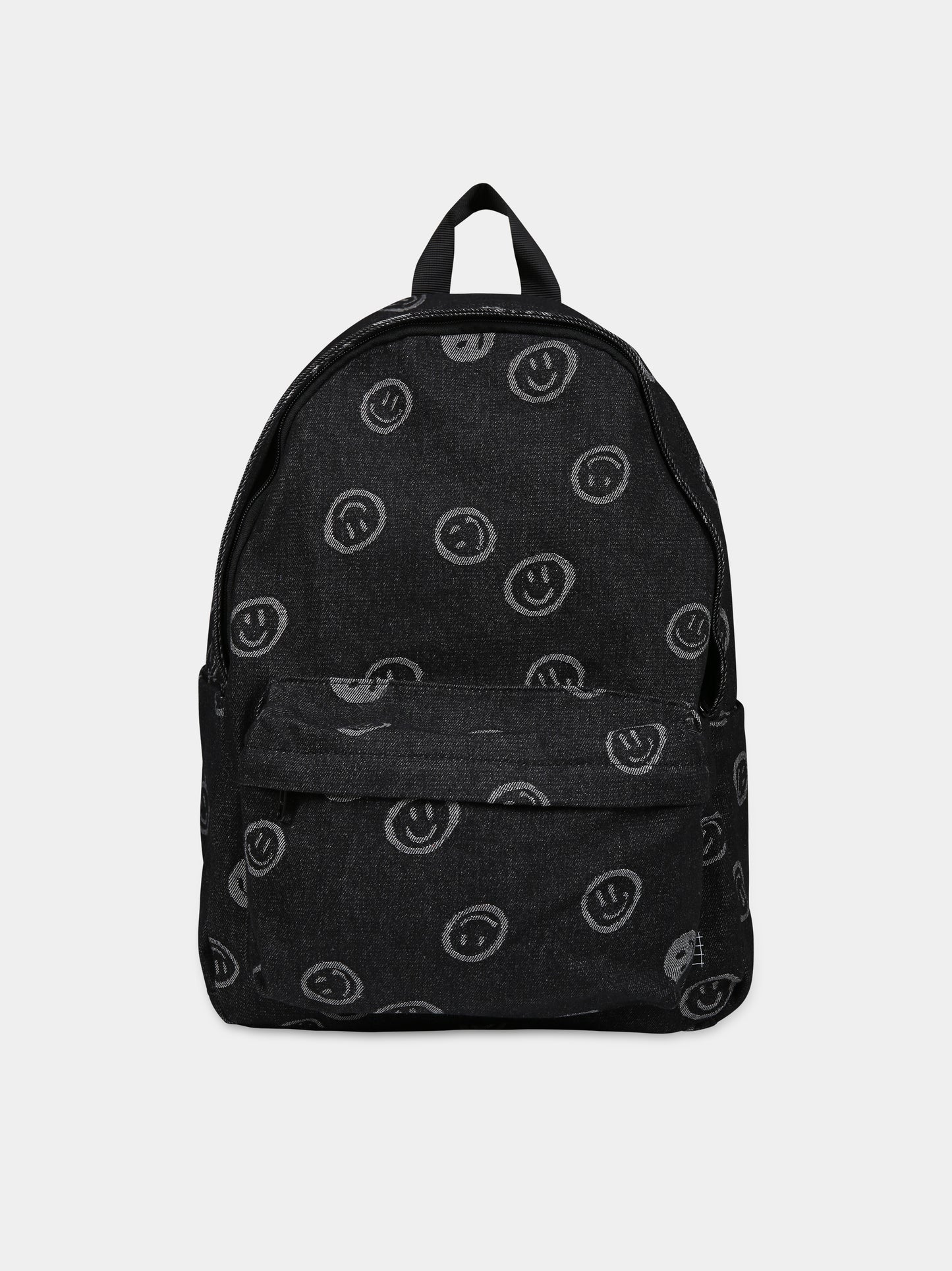 Zaino nero per bambini con smile,Molo,7W23V201 8811