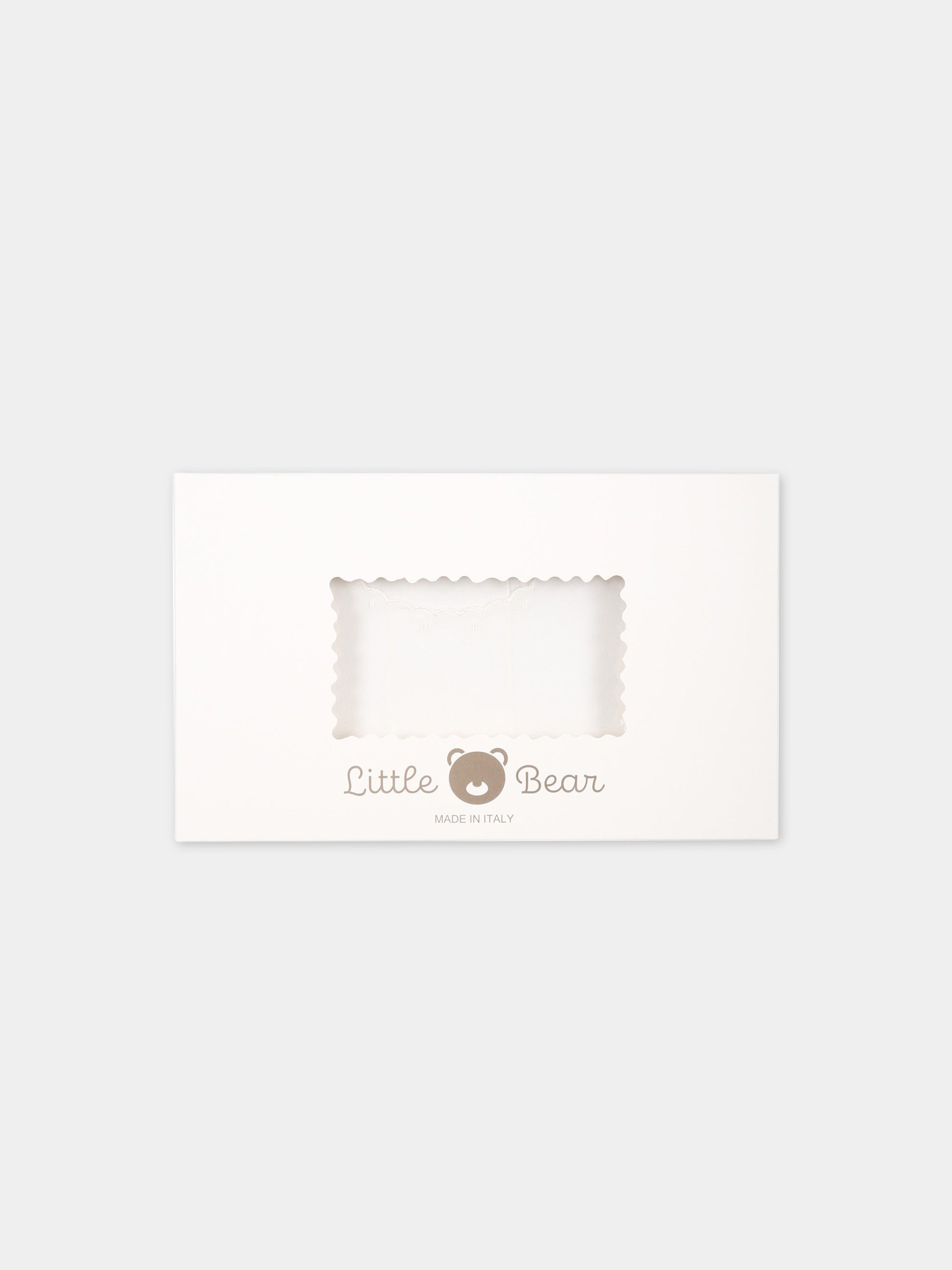 Camicia della fortuna avorio con pois,Little Bear,POIS BIANCO