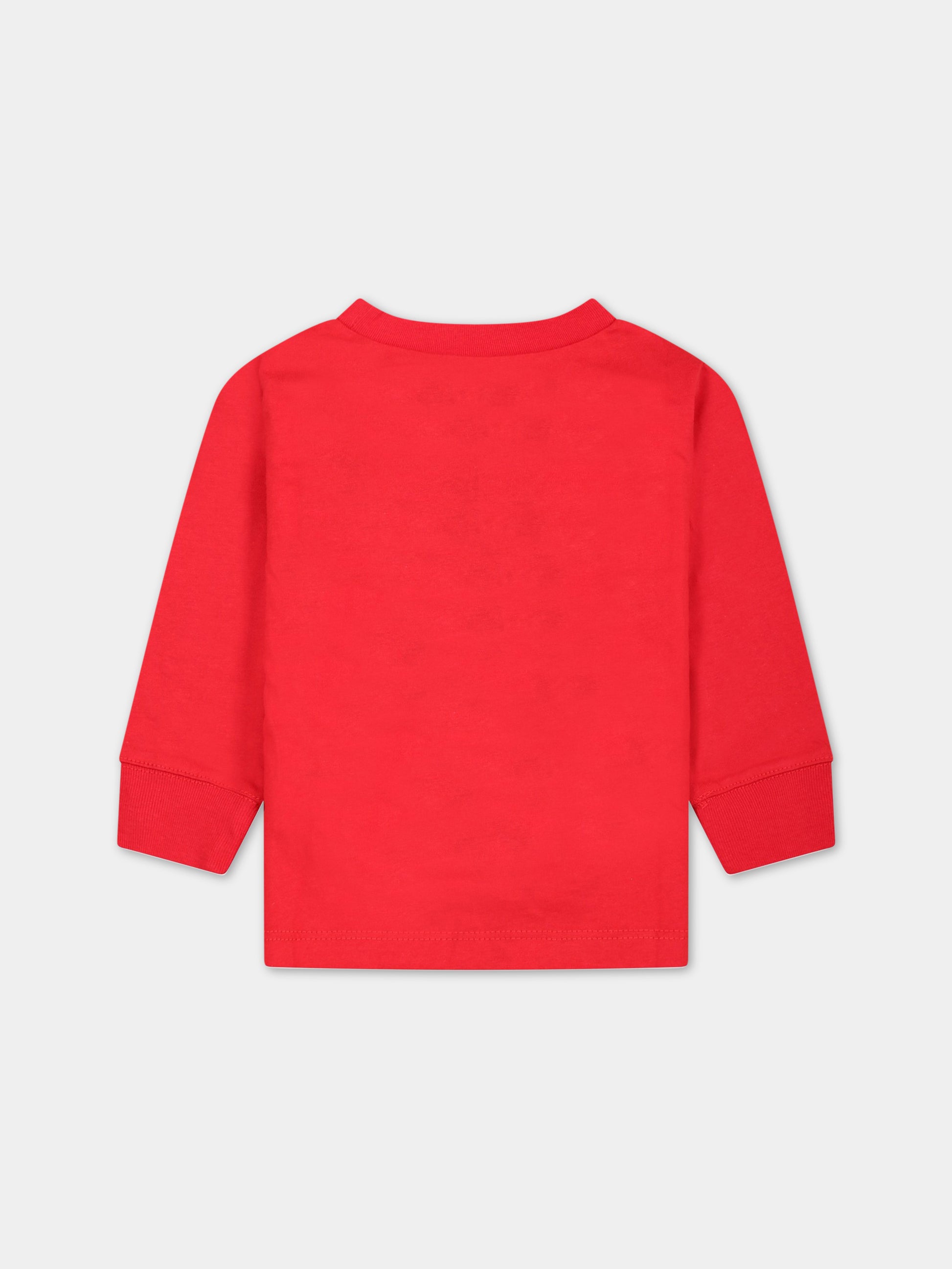 T-shirt rossa per neonato con logo,Levi's Kids,6E8646 R6W