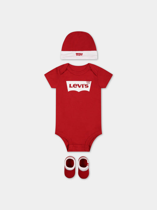 Set multicolor per neonati con logo,Levi's Kids,ML0019 R86