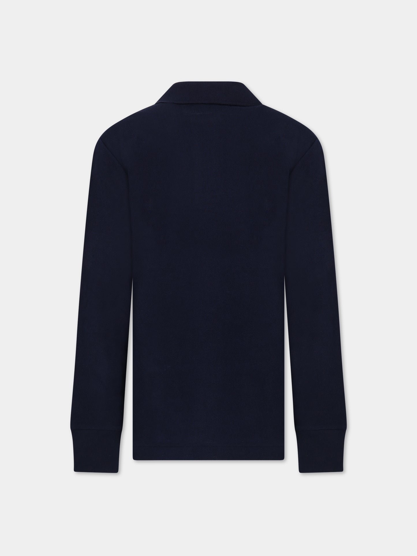 Polo blu per bambino con logo,Ralph Lauren Kids,708858024