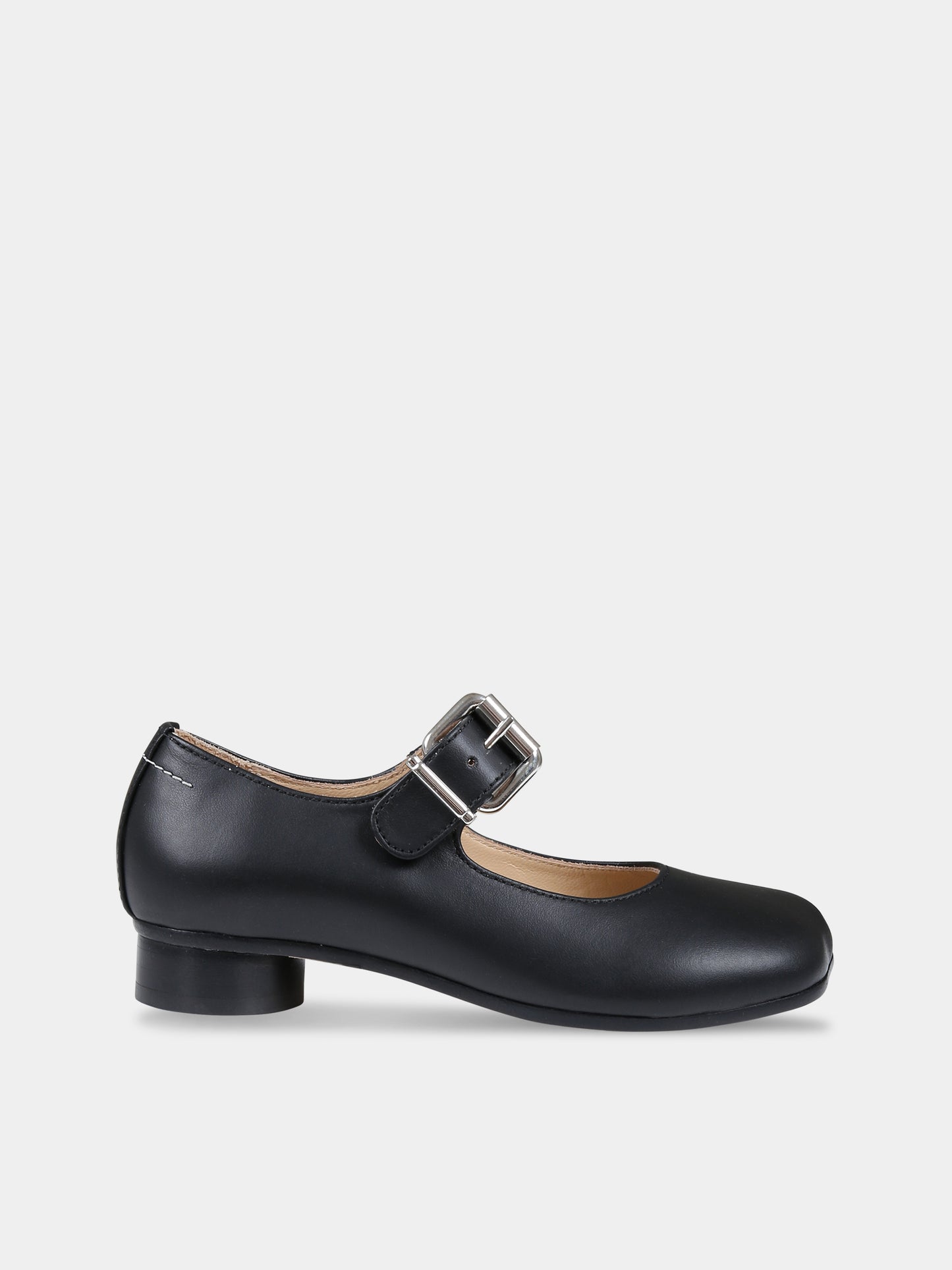 Ballerine nere per bambina,Mm6 Maison Margiela,75003 1