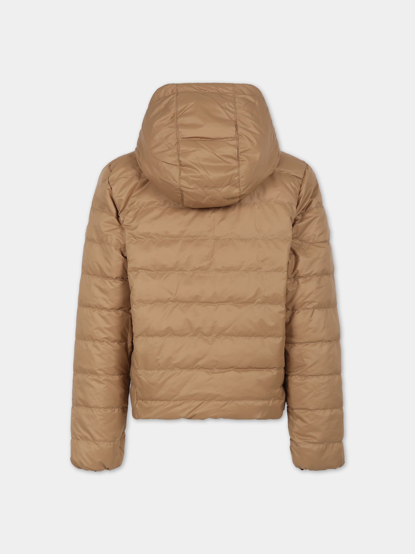 Piumino nero reversibile per bambino con logo,Boss,J26516 09B