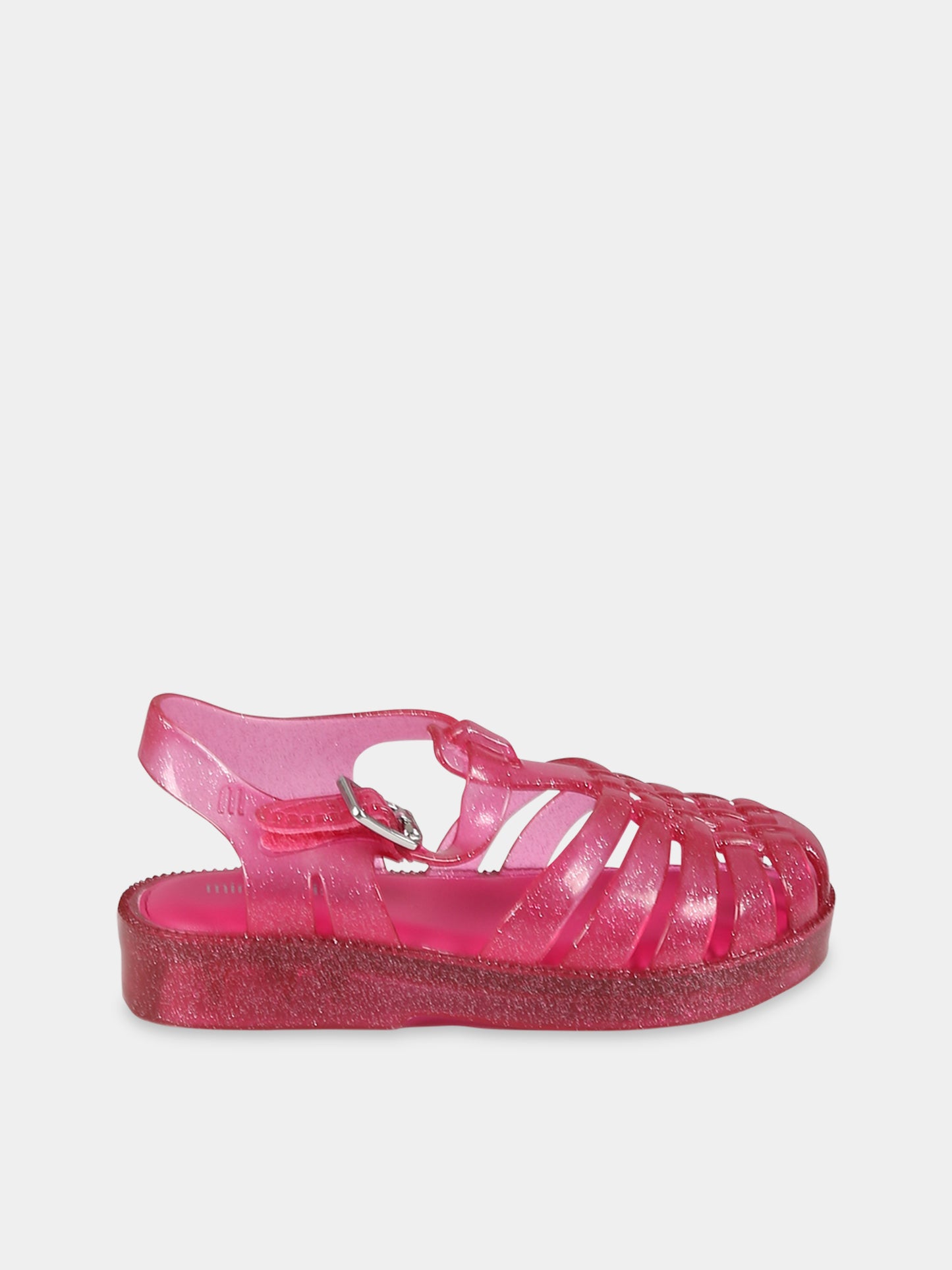 Ragnetti fucsia per bambina con logo,Mini Melissa,33522 54140