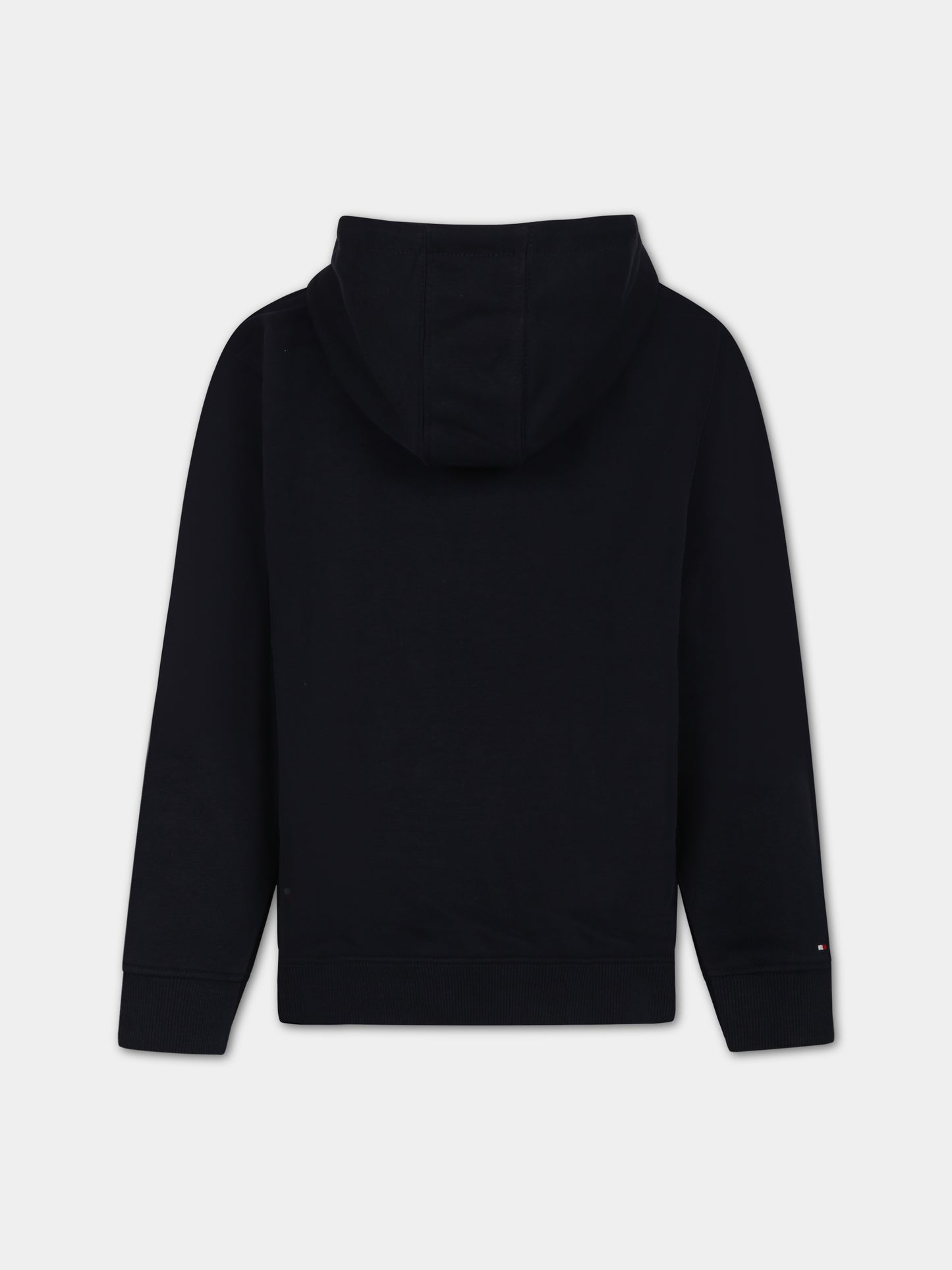 Felpa blu per bambini con logo,Tommy Hilfiger Junior,KB0KB08290 DW5